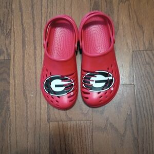 FOCO Georgia Bulldogs Men's Clogs.  Size small 7-8.  Excellent Condition